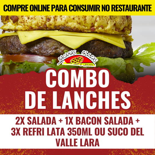Combo de lanches
